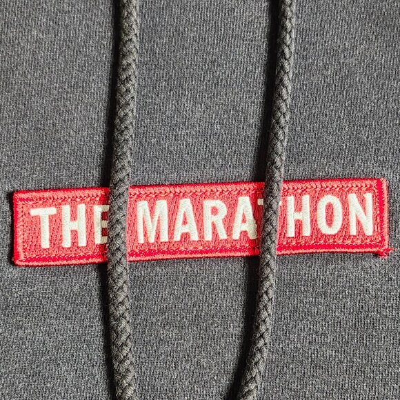 The Marathon Clothing Hoodie Nipsey Hussle Black Embroidered 56 inch Chest Size - Picture 5 of 16